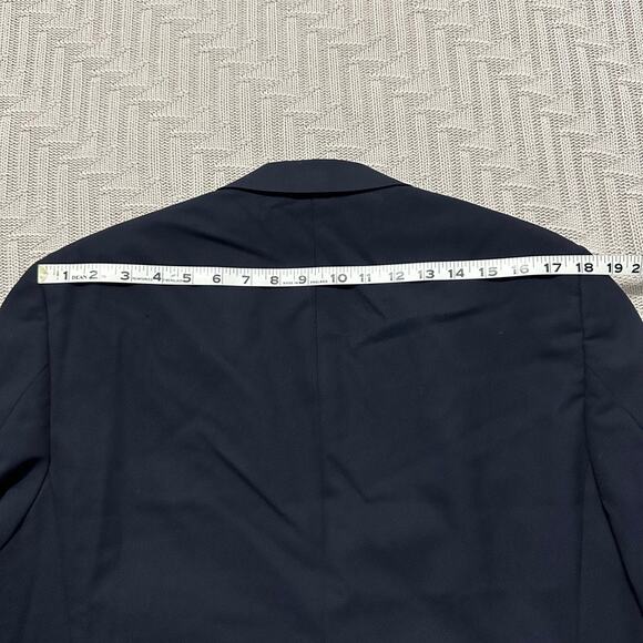Vintage Burberry navy two button blazer size 40R - Picture 12 of 12